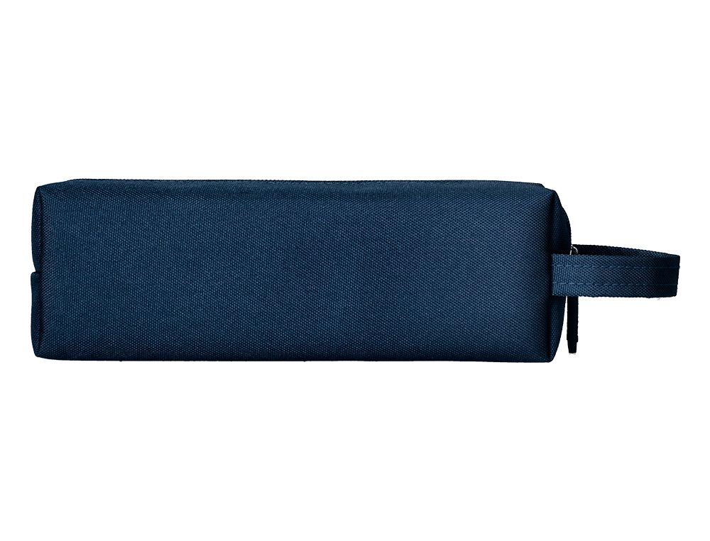 ESTUCHE PORTATODO LIDERPAPEL CLASSIC RECTANGULAR CON ASA 210X70MM AZUL MARINO