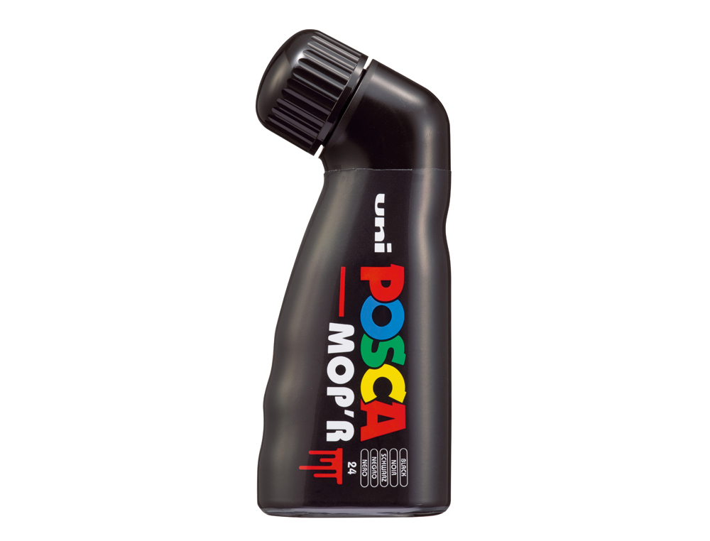 ROTULADOR UNI POSCA MOP R PCM-22 MARCADOR DE PINTURA REDONDA 3-19 MM NEGRO