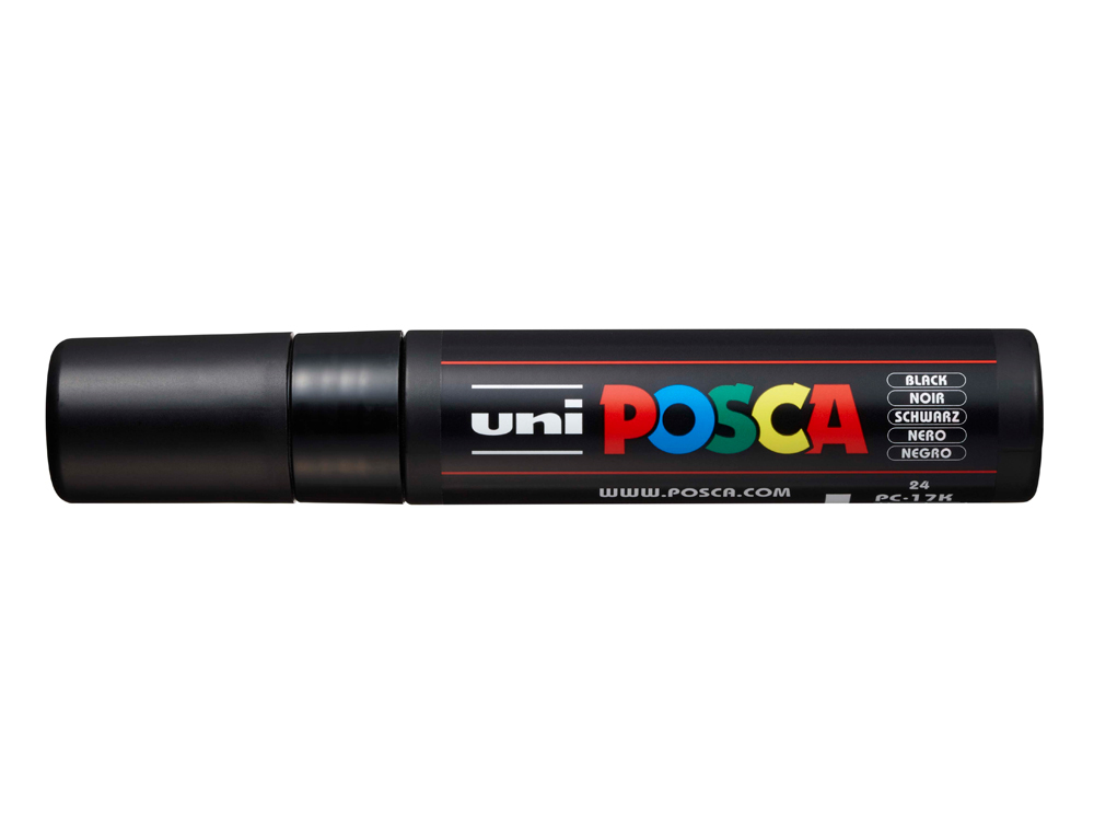 ROTULADOR UNI POSCA 15 MM PC-17K NEGRO