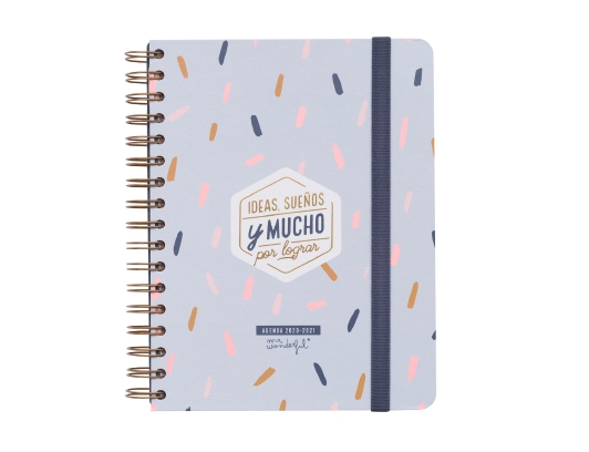 AGENDA CLSICA 2020-2021 MR WONDERFUL DP- IDEAS, SUEOS Y MUCHO POR LOGRAR