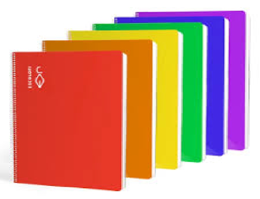 CUADERNO AMARILLO ESPIRAL ESCOLOFI MILIM. FRANCES